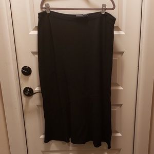 Chico's Black Flare Skirt